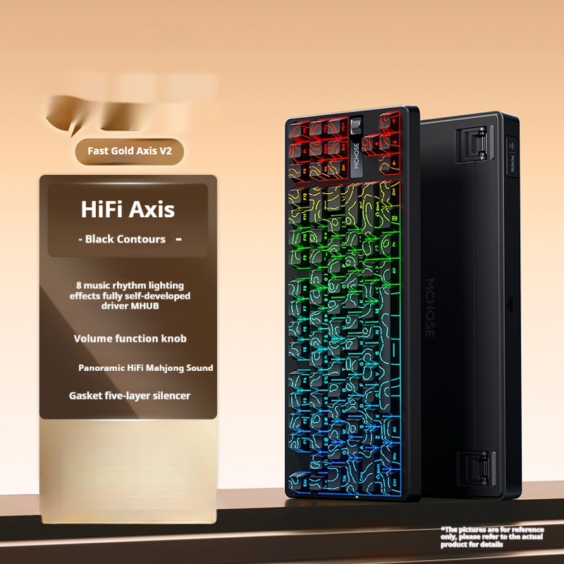 Mechanical Keyboard Side Engraving Customized Wireless Bluetooth Dedicated - Image 7