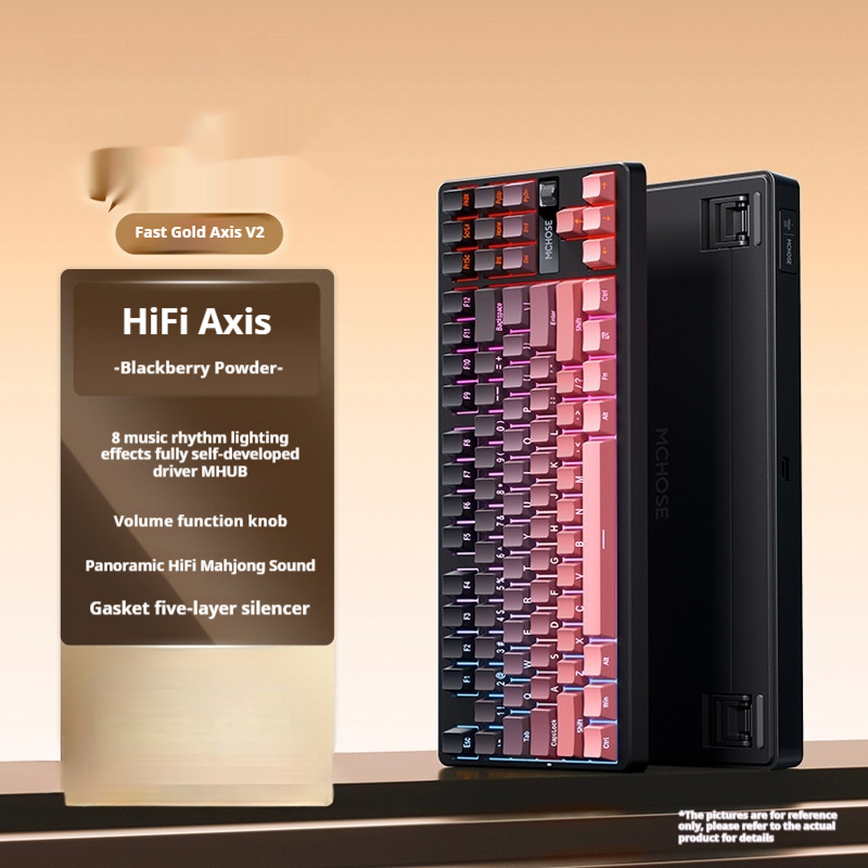 Mechanical Keyboard Side Engraving Customized Wireless Bluetooth Dedicated - Image 3