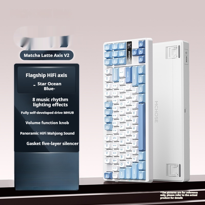 Mechanical Keyboard Side Engraving Customized Wireless Bluetooth Dedicated - Image 4