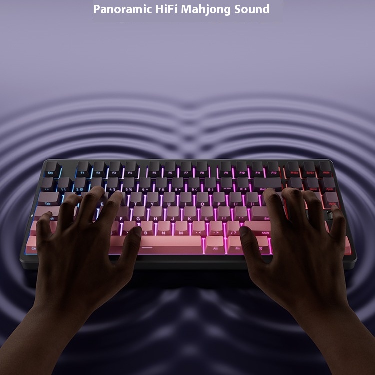 Mechanical Keyboard Side Engraving Customized Wireless Bluetooth Dedicated - Image 8