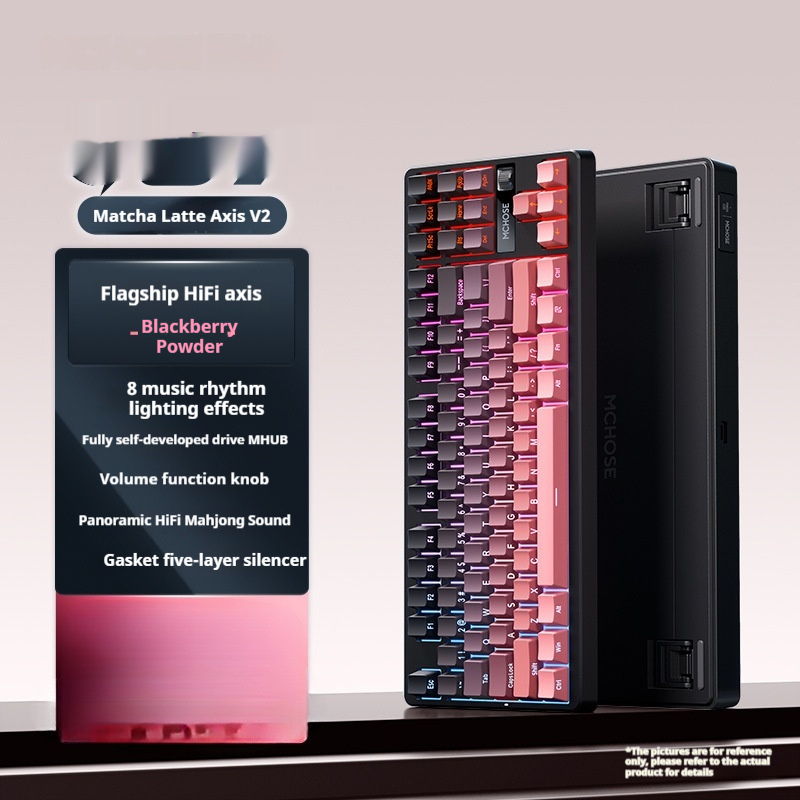 Mechanical Keyboard Side Engraving Customized Wireless Bluetooth Dedicated - Image 9