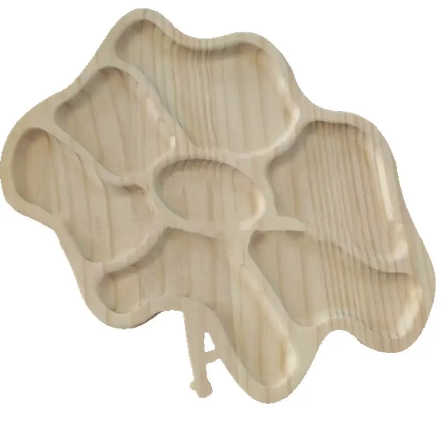 Irregular Dividing Dim Sum Fruit Decorative Tray