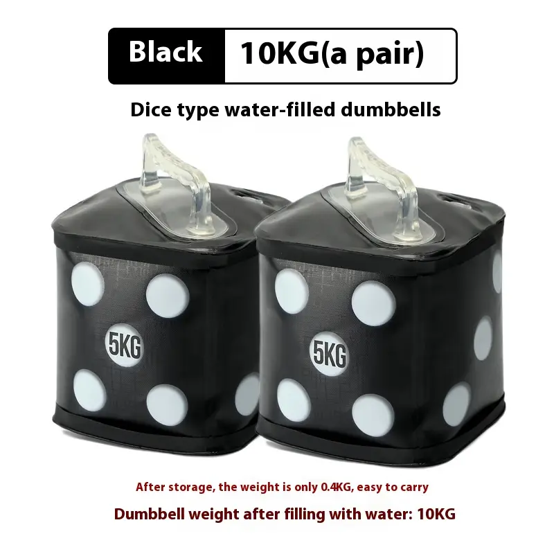 Fitness Dumbbell 7kg10kg A Pair Of Portable Water Injection Household