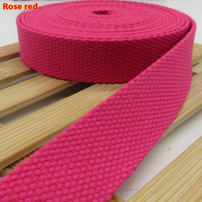 Polyester-cotton Canvas Woven Belt Sub-ribbon Binding Flat Rope Bags Woven Belt