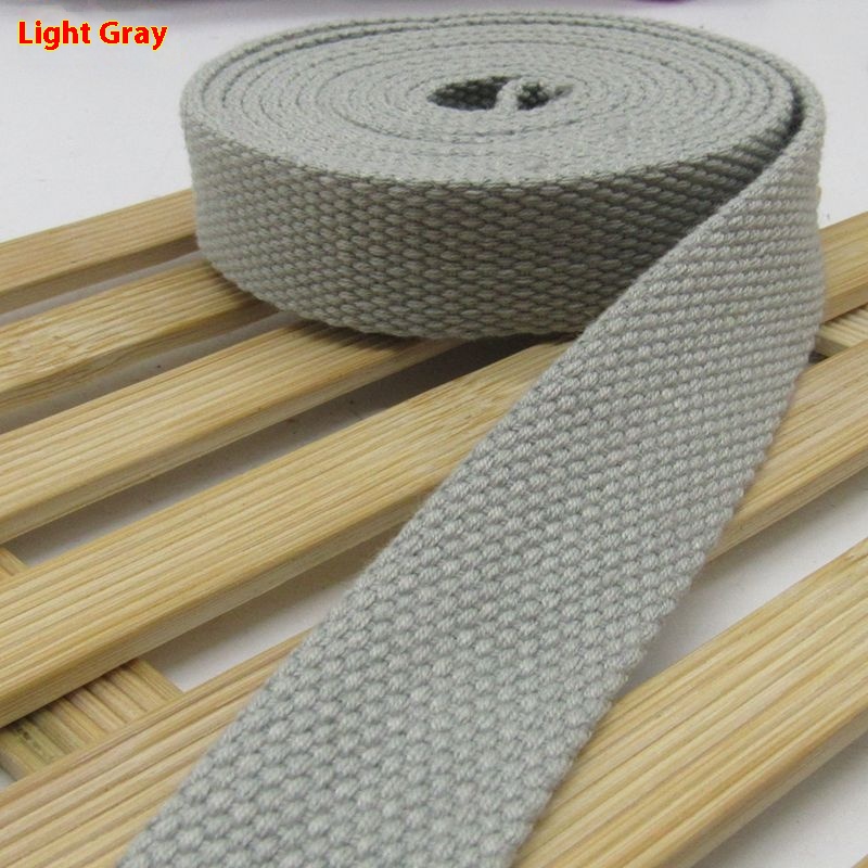 Polyester-cotton Canvas Woven Belt Sub-ribbon Binding Flat Rope Bags Woven Belt
