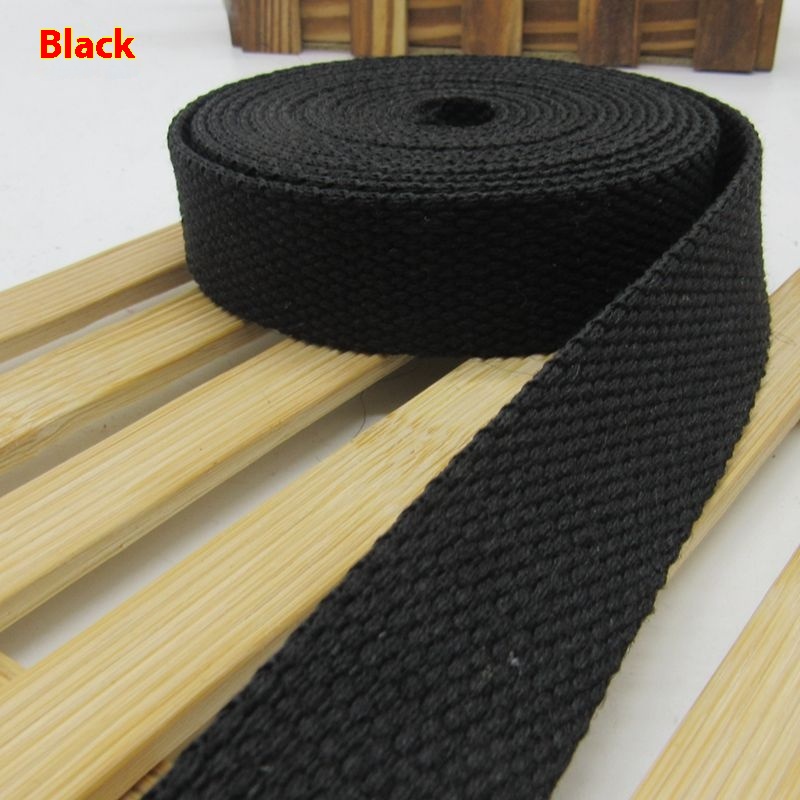 Polyester-cotton Canvas Woven Belt Sub-ribbon Binding Flat Rope Bags Woven Belt