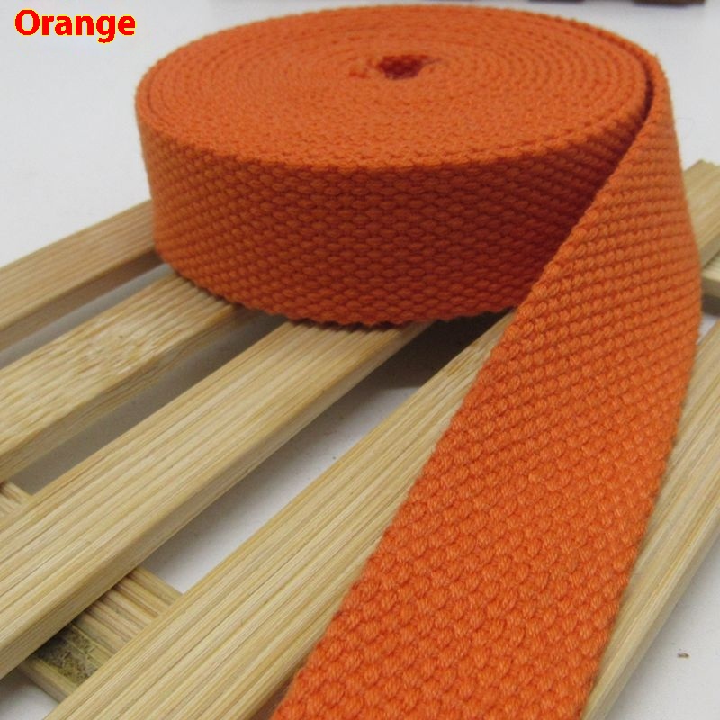 Polyester-cotton Canvas Woven Belt Sub-ribbon Binding Flat Rope Bags Woven Belt