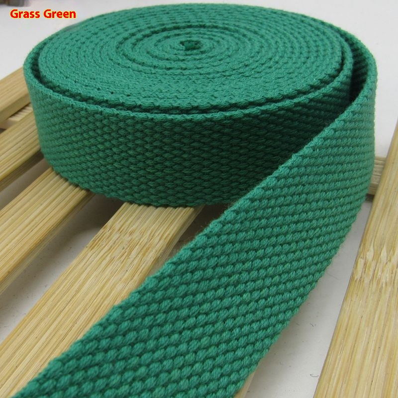 Polyester-cotton Canvas Woven Belt Sub-ribbon Binding Flat Rope Bags Woven Belt