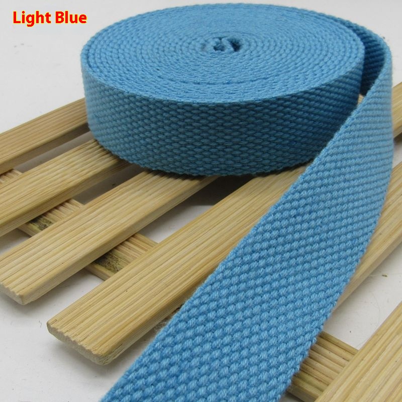 Polyester-cotton Canvas Woven Belt Sub-ribbon Binding Flat Rope Bags Woven Belt