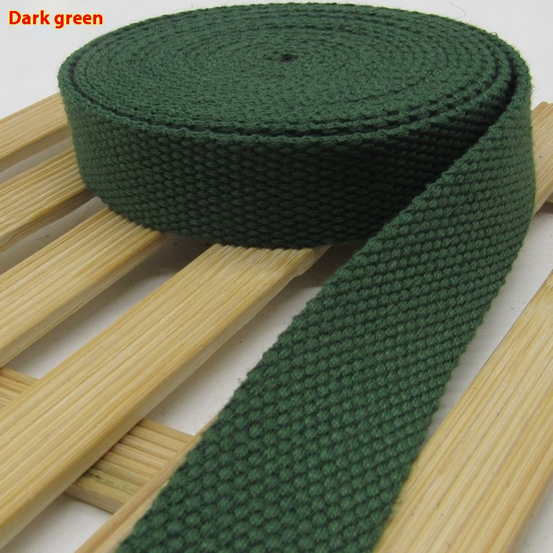 Polyester-cotton Canvas Woven Belt Sub-ribbon Binding Flat Rope Bags Woven Belt