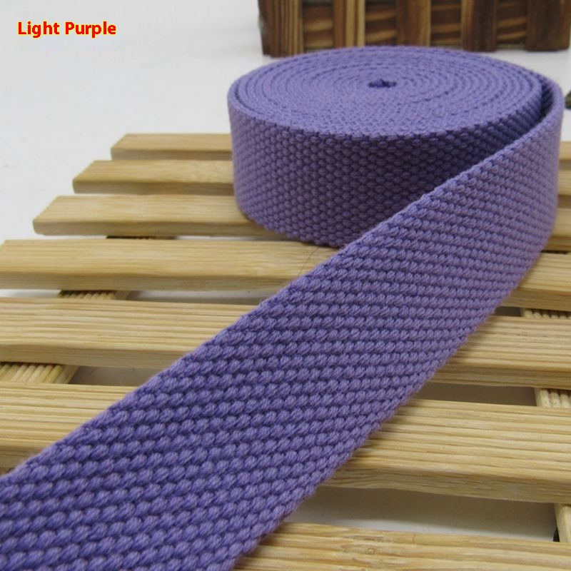 Polyester-cotton Canvas Woven Belt Sub-ribbon Binding Flat Rope Bags Woven Belt