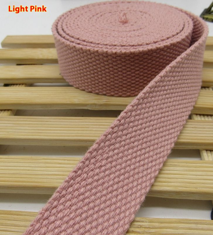 Polyester-cotton Canvas Woven Belt Sub-ribbon Binding Flat Rope Bags Woven Belt