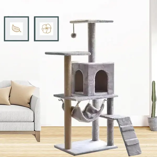 Cat Tower Integrated Without Occupying Space