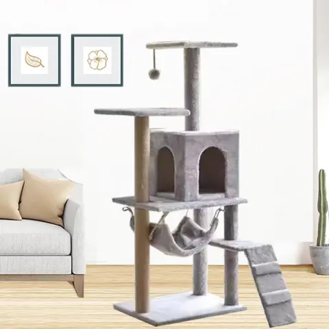 Cat Tower Integrated Without Occupying Space