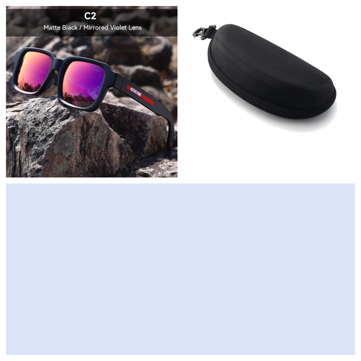 TR90 Colorful Polarized Sunglasses Square - Image 15