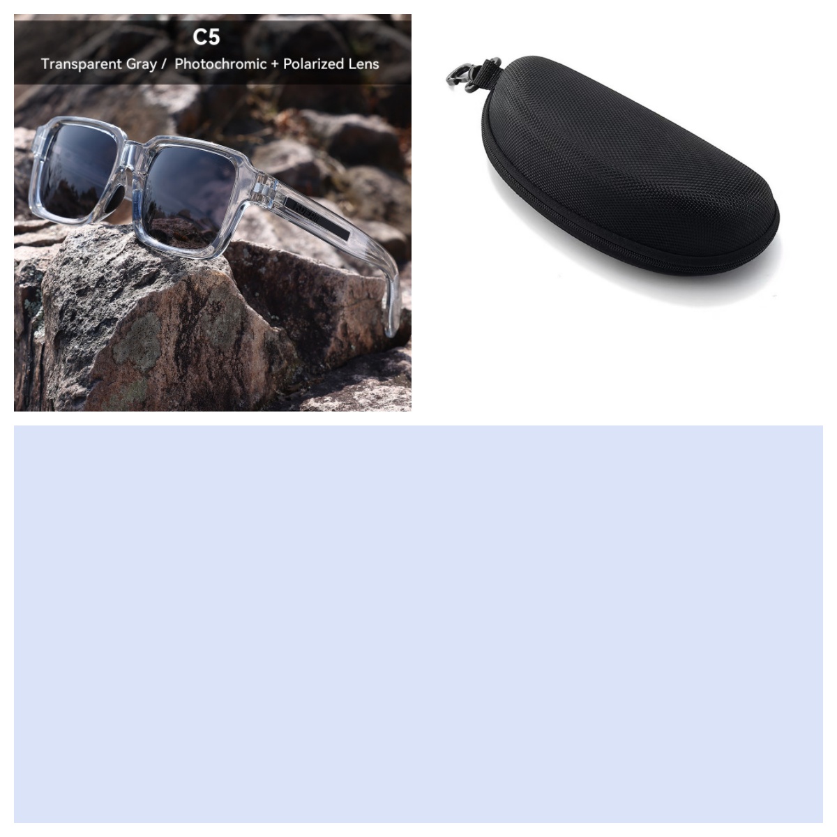 TR90 Colorful Polarized Sunglasses Square - Image 10