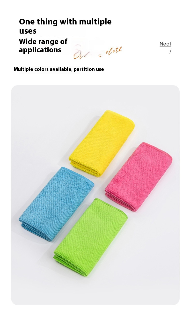 Absorbent Cloth Kitchen Home Dishcloth Car Car Cleaning Cleaning Towel