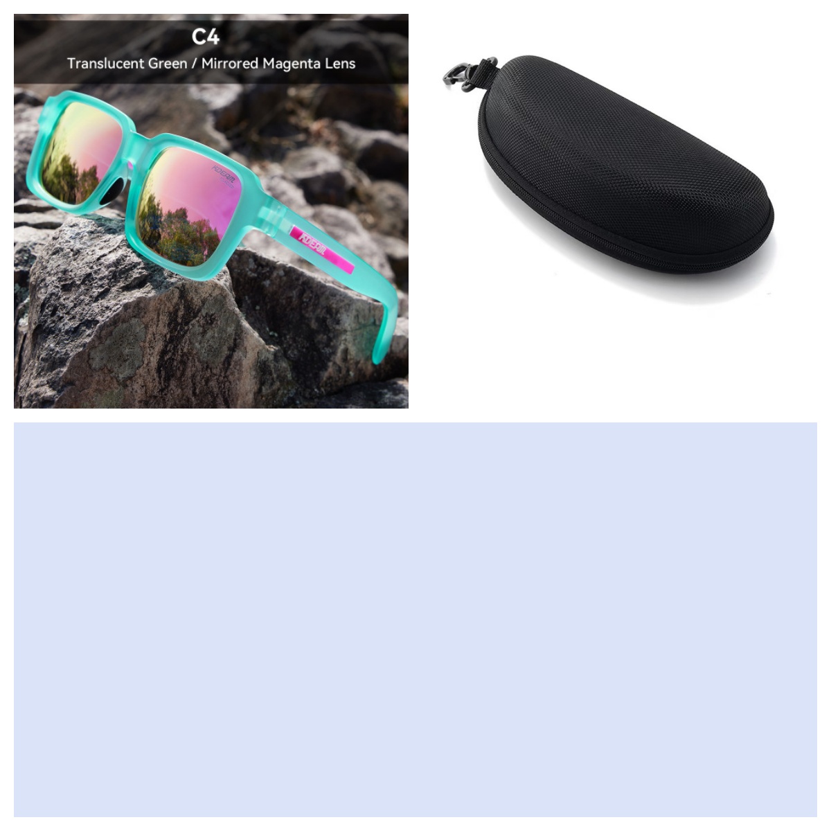 TR90 Colorful Polarized Sunglasses Square - Image 14