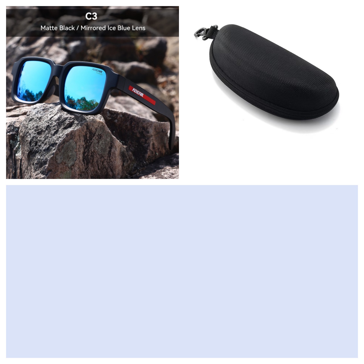 TR90 Colorful Polarized Sunglasses Square - Image 11