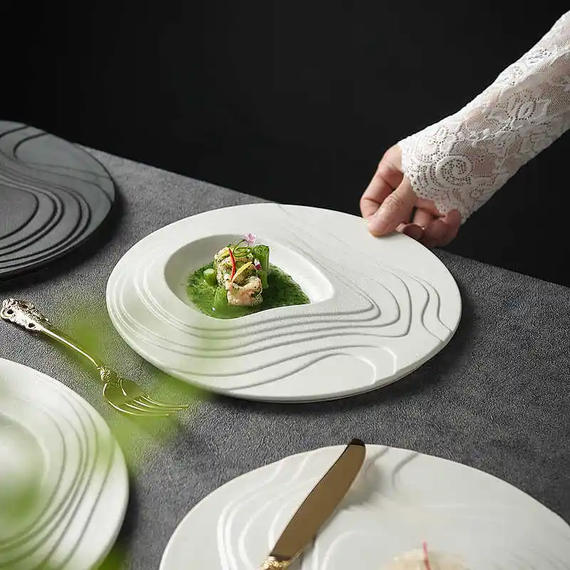 Dessert Steak Terrace Creative Ceramic Western Plate