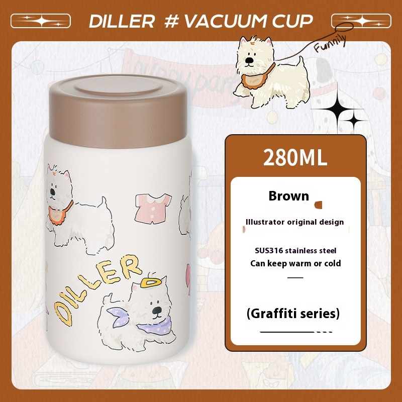 Small Capacity Handy 316 Stainless Steel Children Portable Cup