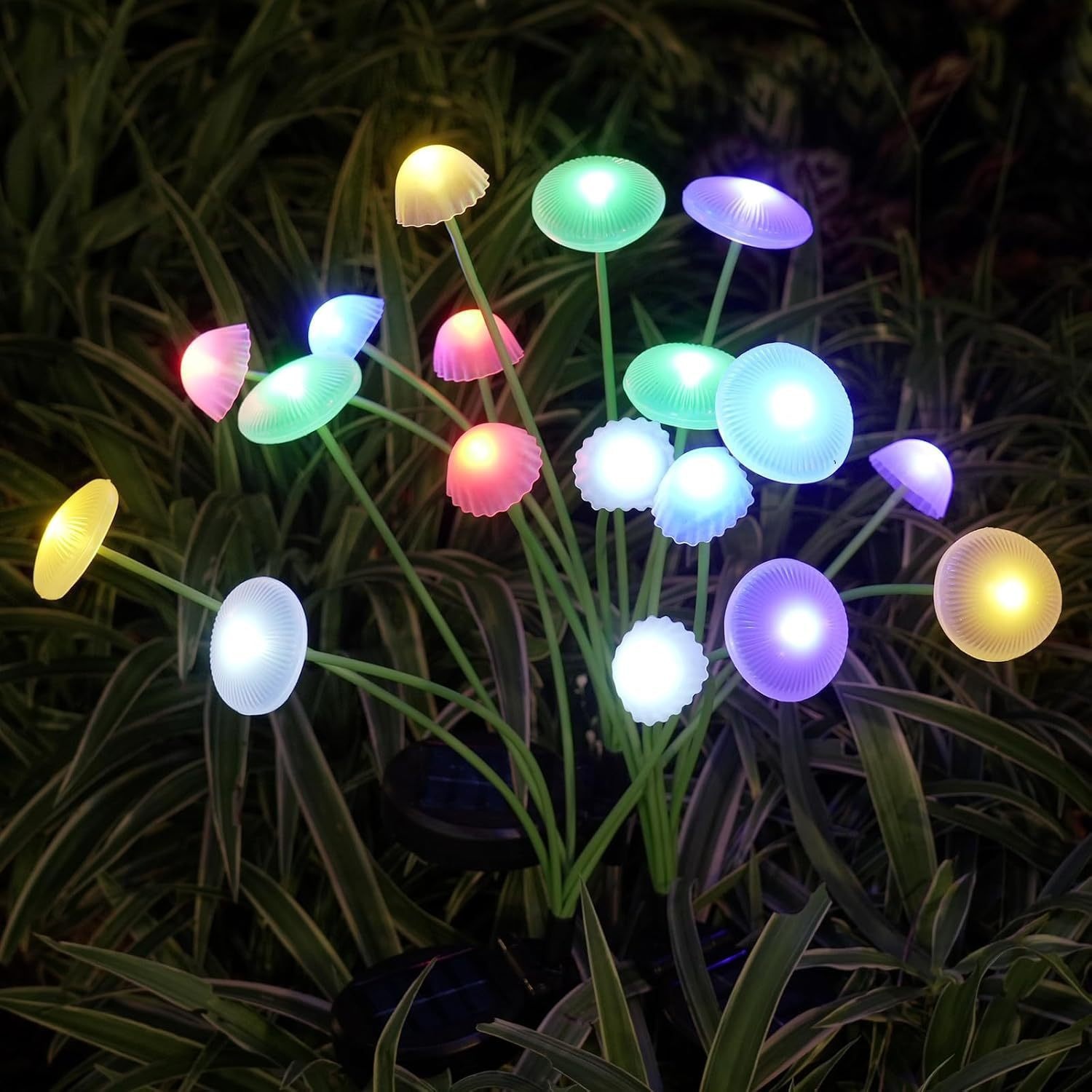 Solar Jellyfish Lamp Garden Balcony Decoration Mushroom Floor Outlet Lawn Lamp