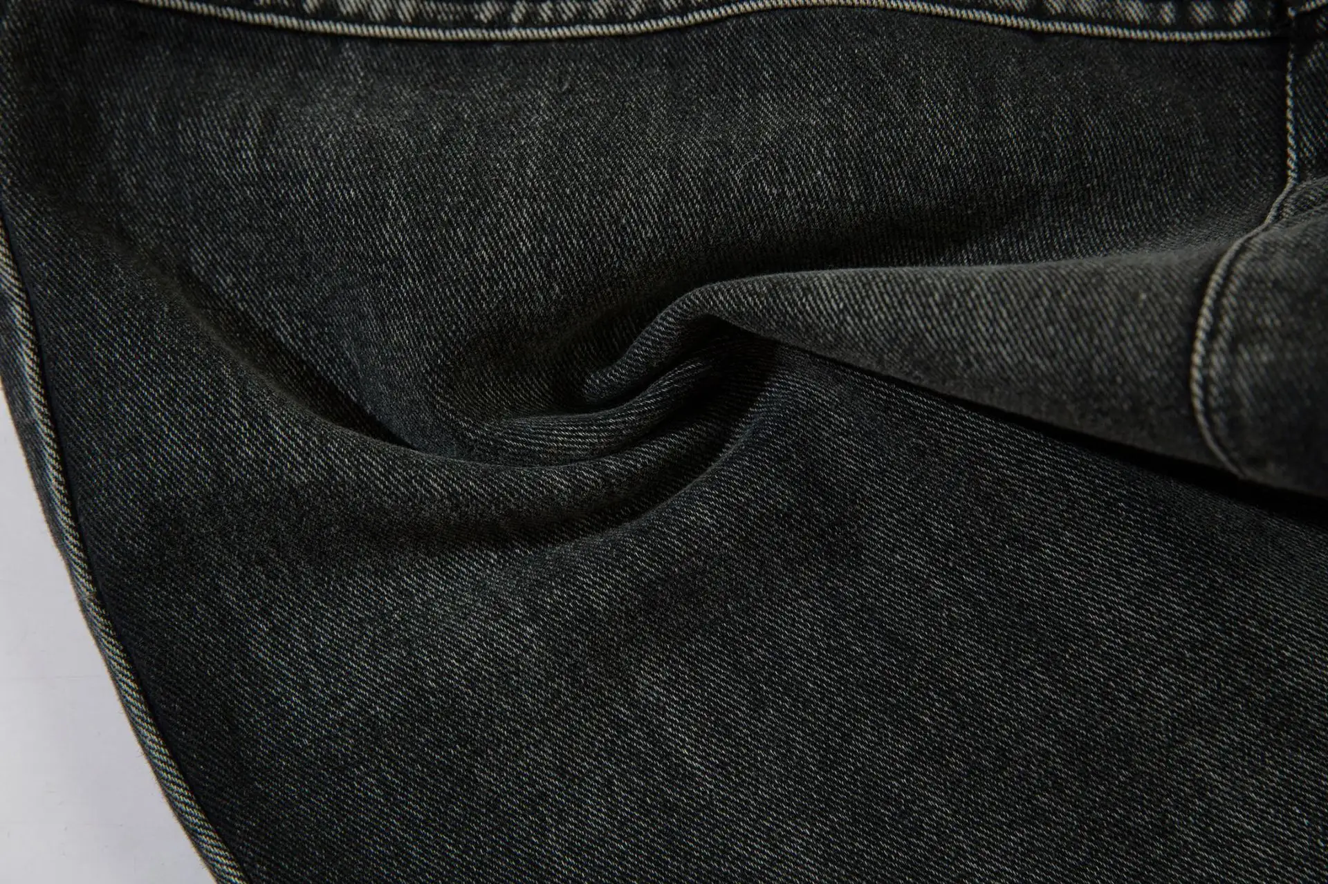 Men's Embroidery Loose-fitting Wide-leg Trousers
