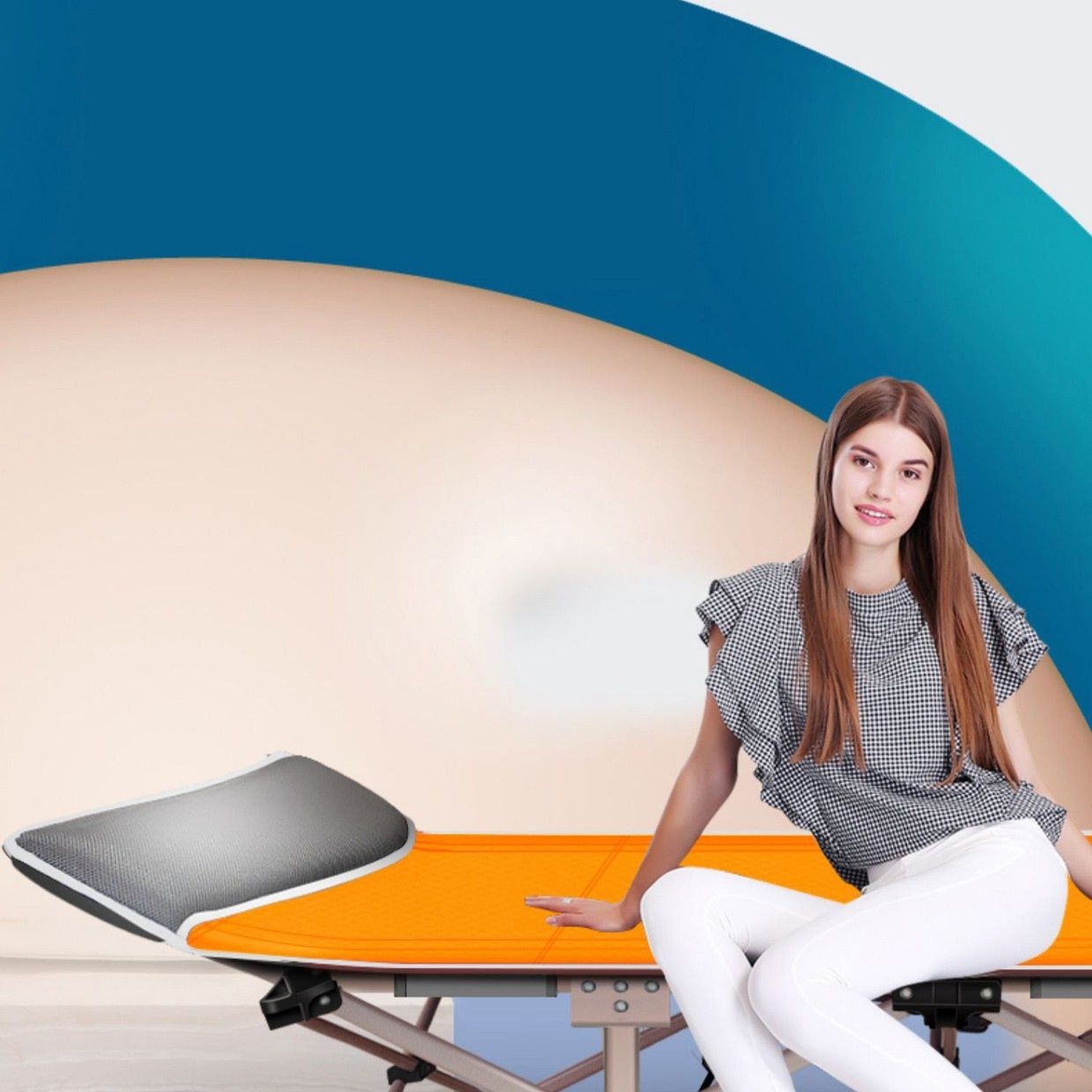 Folding Bed Single Nap Stable Structure