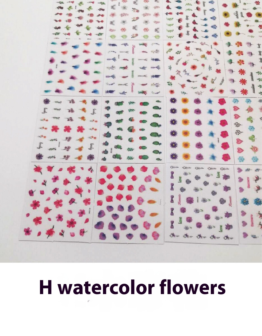 3D Nail Decoration Nail Sticker Set