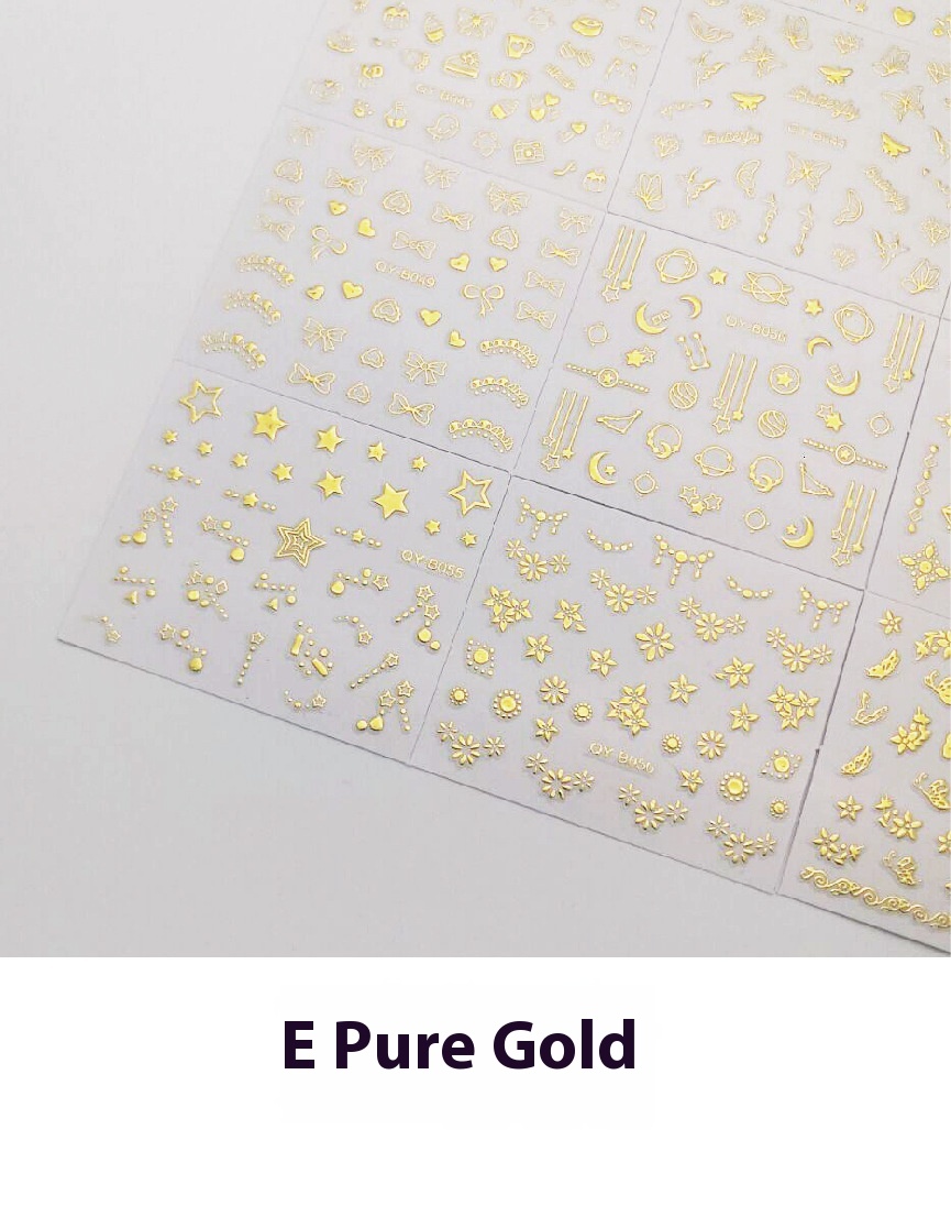 3D Nail Decoration Nail Sticker Set