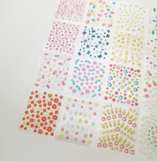3D Nail Decoration Nail Sticker Set