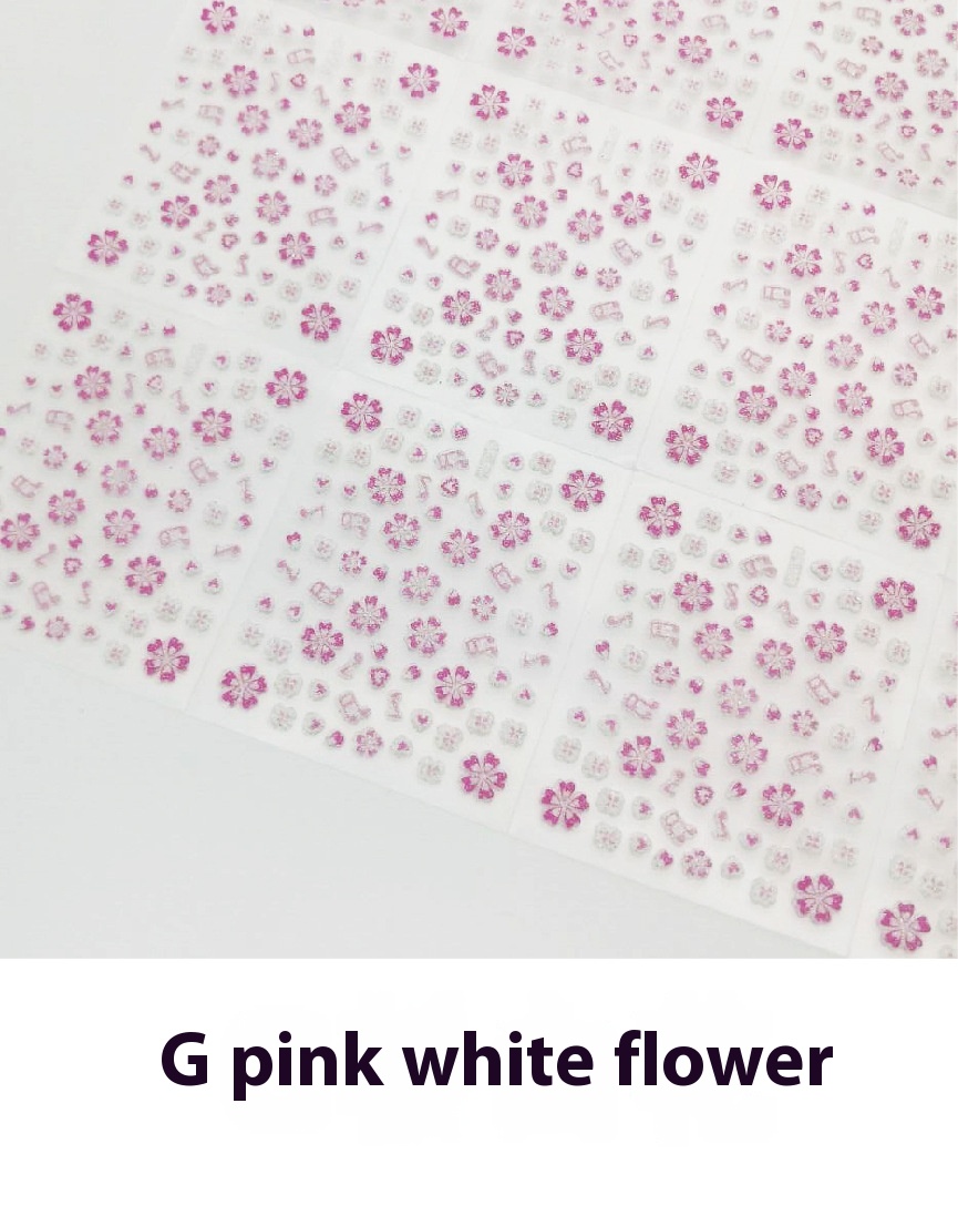 3D Nail Decoration Nail Sticker Set