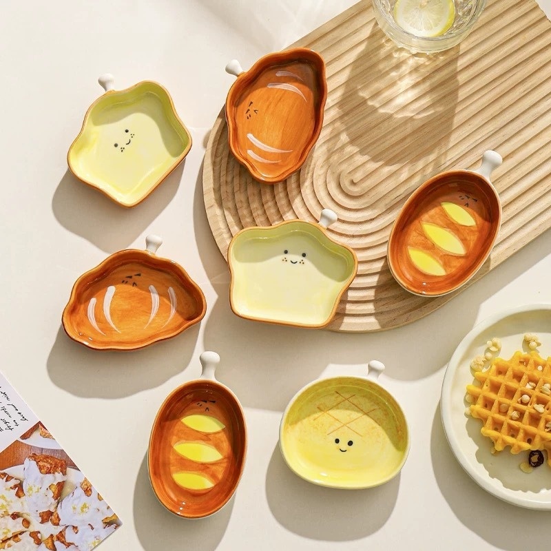 Ceramic Saucer Dish Sauce Dish Sauce Dipping Bowl