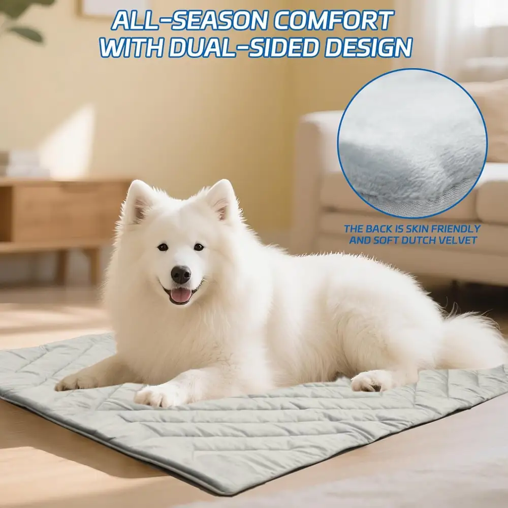 Pet Cooling Mat Portable Machine Washable Blanket