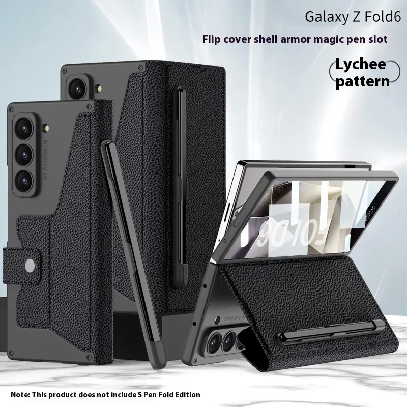 ZFold6 Folding Phone Case Flip Leather Case Phone Case