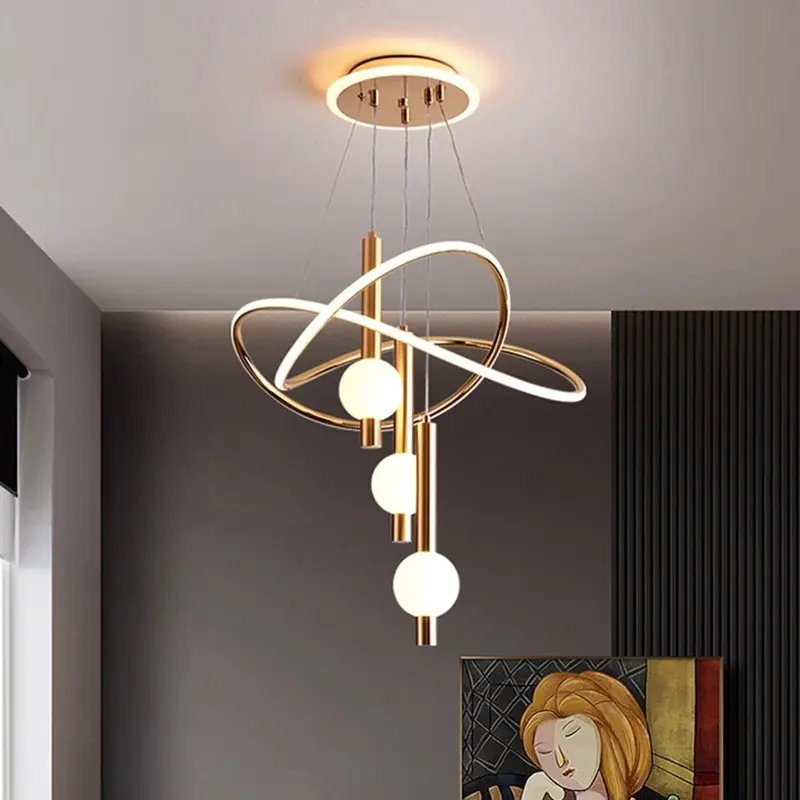 Lollipop Chandelier Bedroom Light Home Indoor Pendant