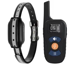 Waterproof Pet Remote Control Charging Customized Electric Training Dog Impact Pet Collar - Blue - View 1