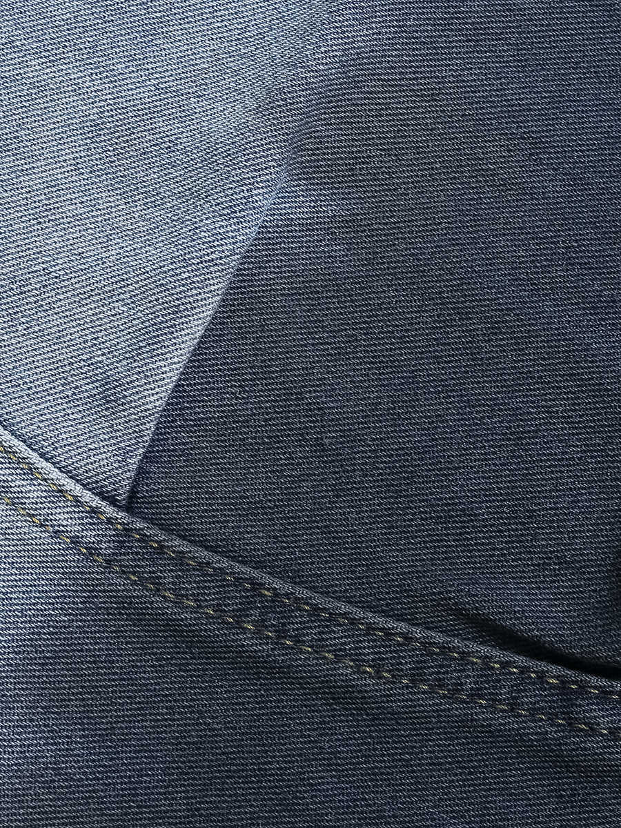 Tie-dye Gradient Worn Looking Washed-out Cropped Jeans Casual Pants