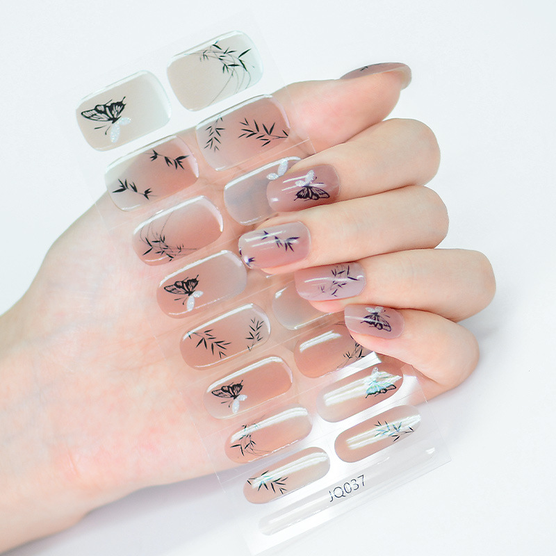 Gel Nail Sticker Light Hardening