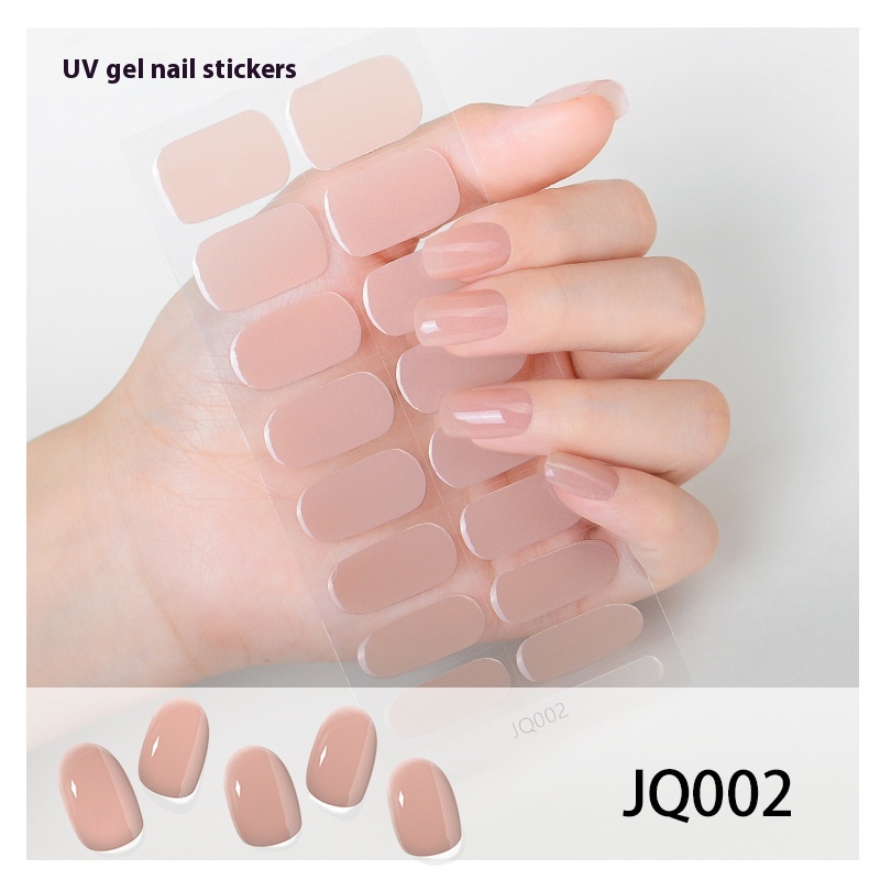 Gel Nail Sticker Light Hardening