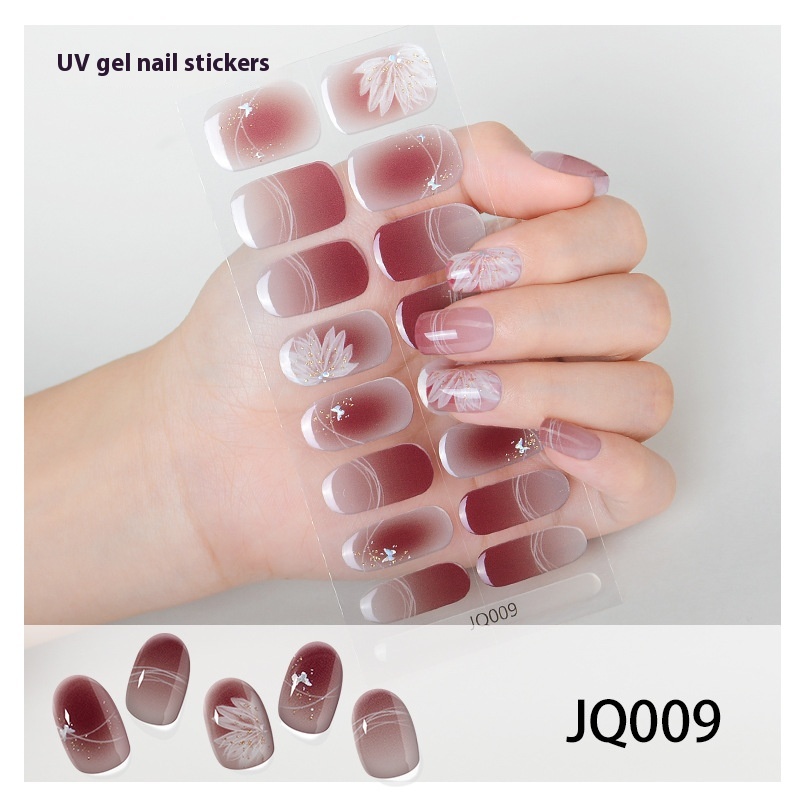 Gel Nail Sticker Light Hardening