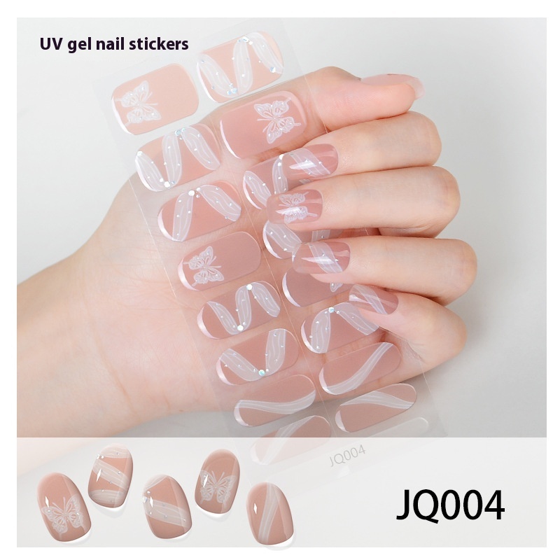 Gel Nail Sticker Light Hardening