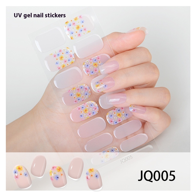 Gel Nail Sticker Light Hardening