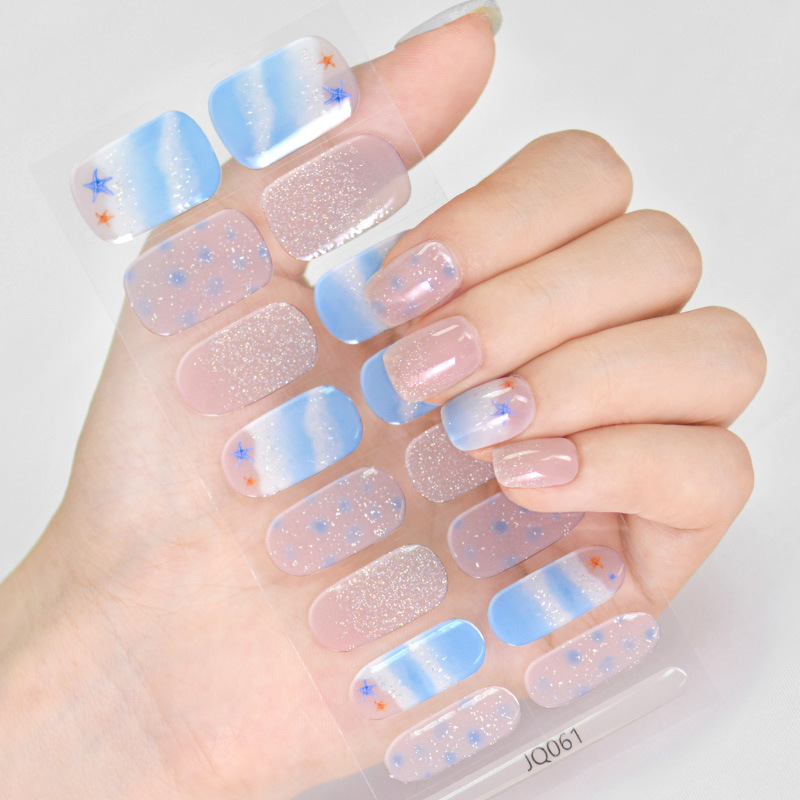 Gel Nail Sticker Light Hardening