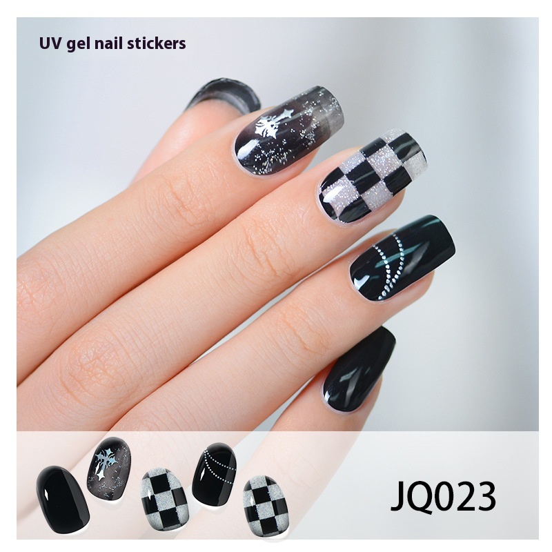 Gel Nail Sticker Light Hardening