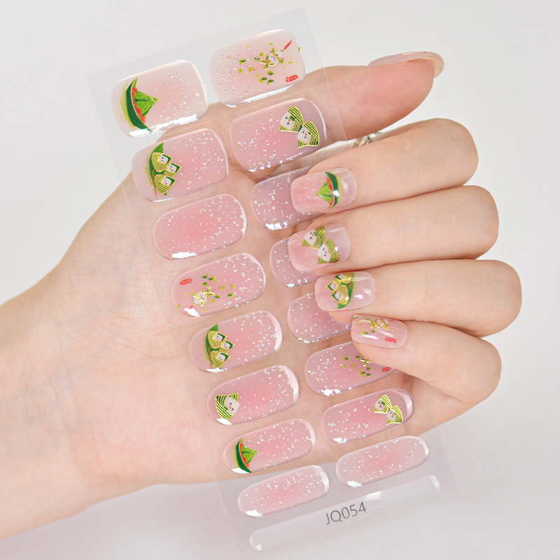 Gel Nail Sticker Light Hardening