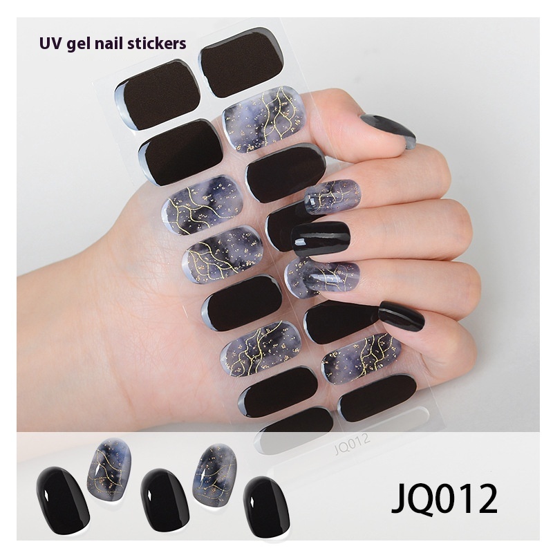 Gel Nail Sticker Light Hardening