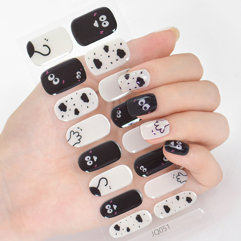Gel Nail Sticker Light Hardening