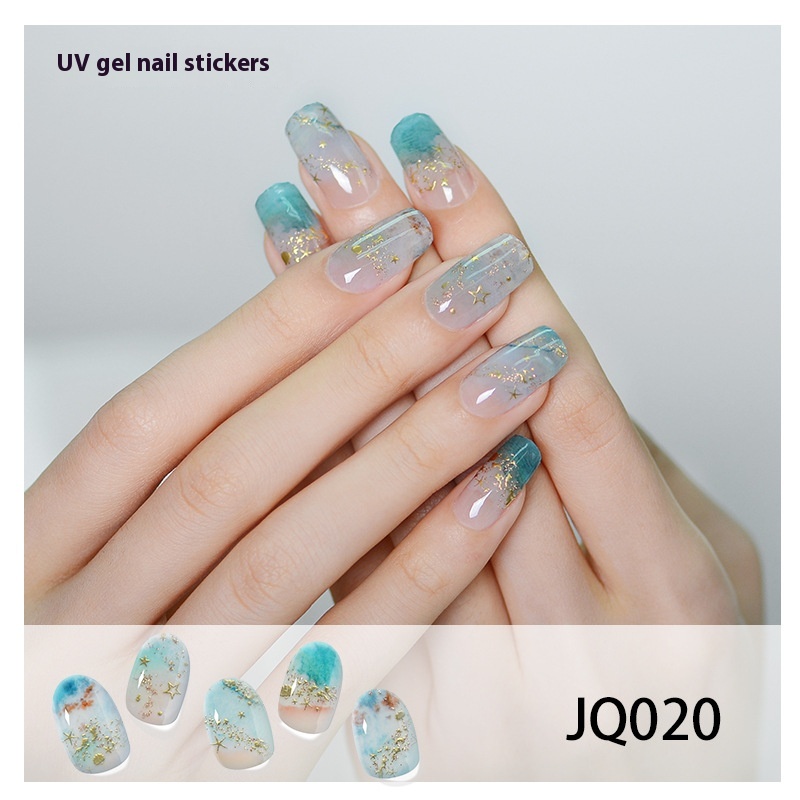 Gel Nail Sticker Light Hardening