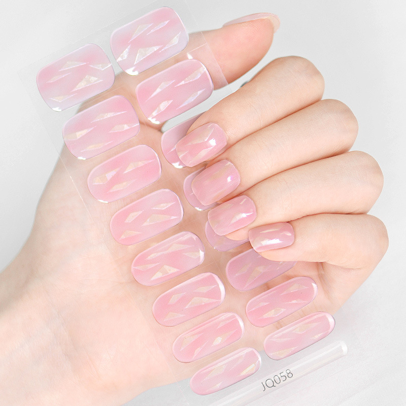 Gel Nail Sticker Light Hardening